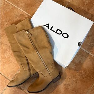 Aldo Women's Brown Heeled Boots